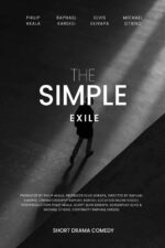 Poster for the short film 'The Simple Exile' (2023)