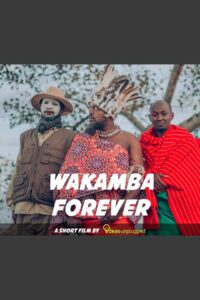 Poster for the short film 'Wakamba Forever' (2018)